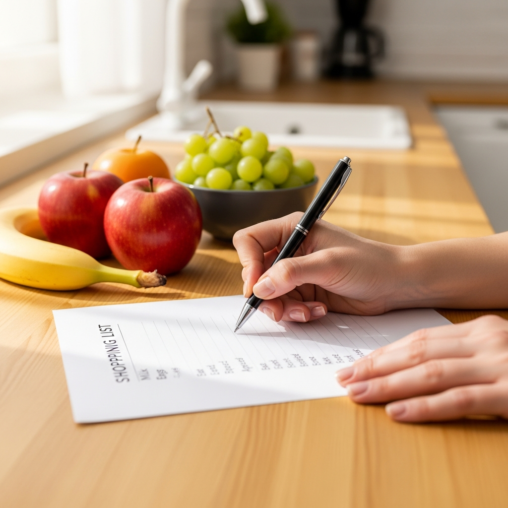 healthy meal planning checklist